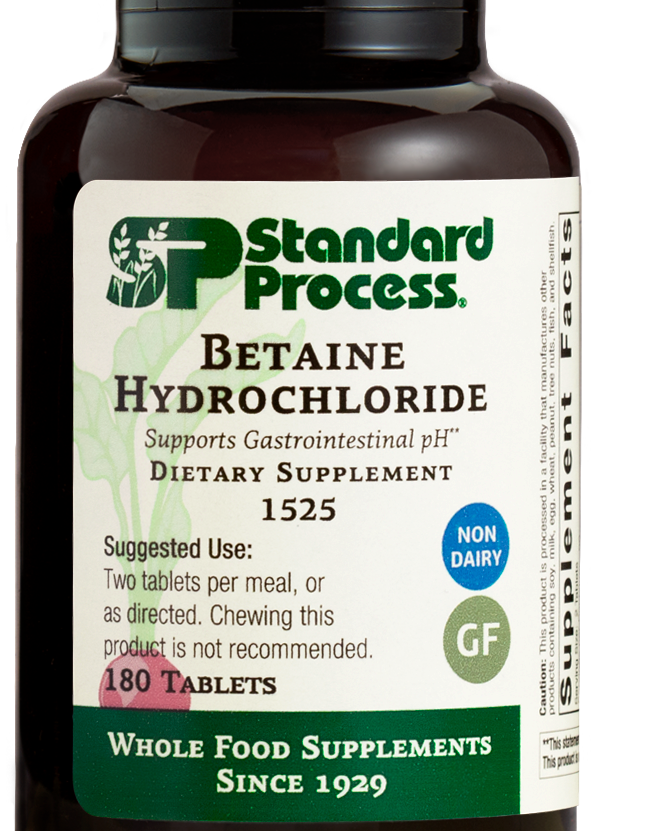 Betaine Hydrochloride, 180 Tablets