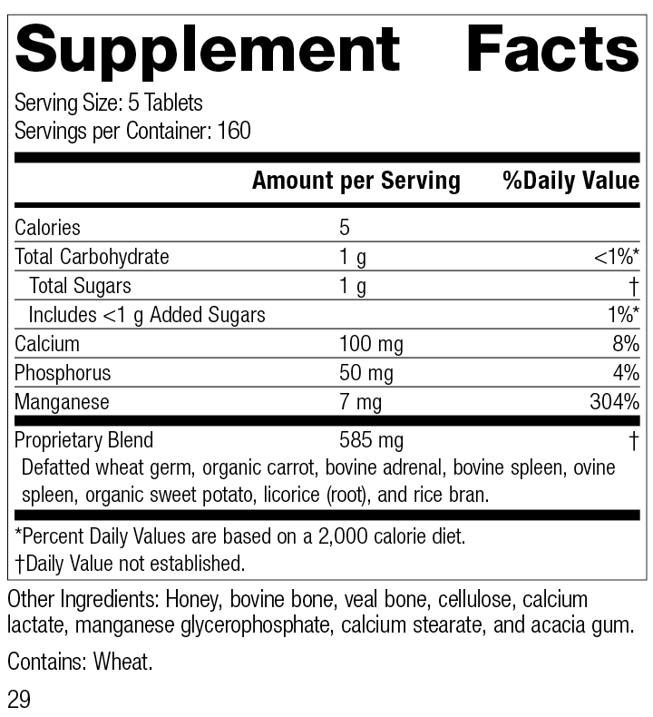 Bio-Dent®, 800 Tablets, Rev 29 Supplement Facts