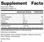 Calcifood®, 100 Wafers, Rev 22 Supplement Facts