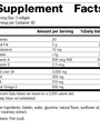 Cod Liver Oil, 180 Softgels, Rev 11 Supplement Facts