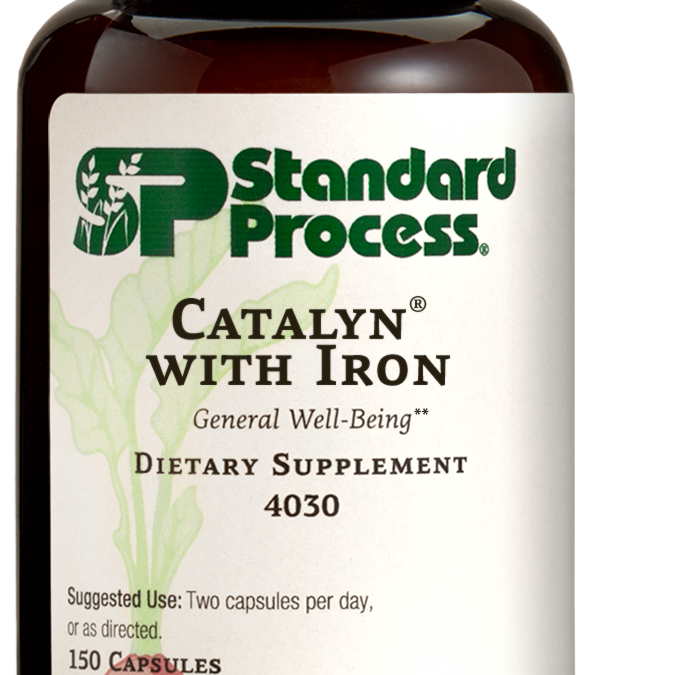 Image of Catalyn® with Iron, formerly known as e-Poise®, 150 capsules.