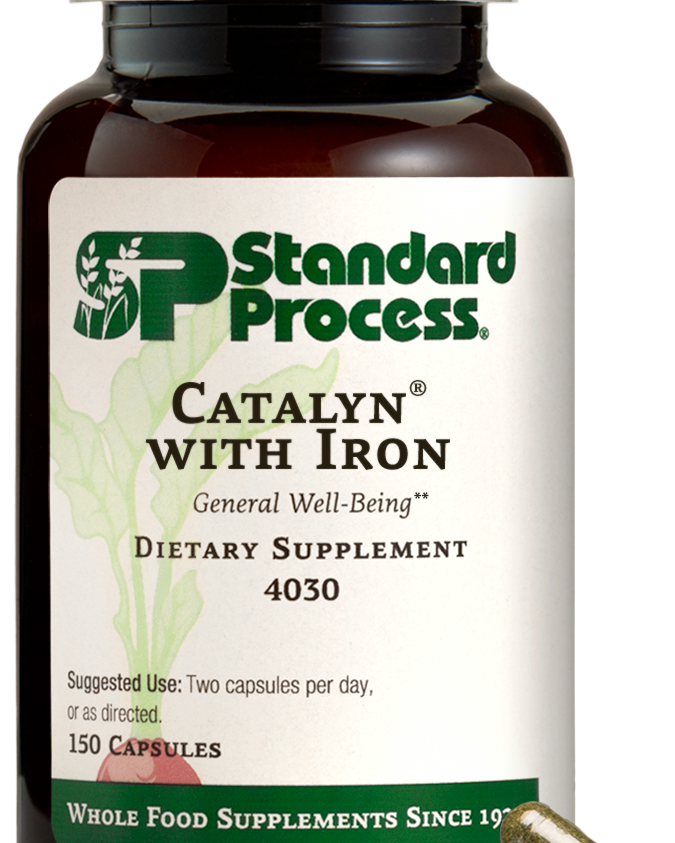 Image of Catalyn® with Iron, formerly known as e-Poise®, 150 capsules.