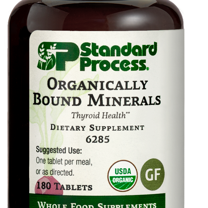 Organically Bound Minerals, 180 Tablets