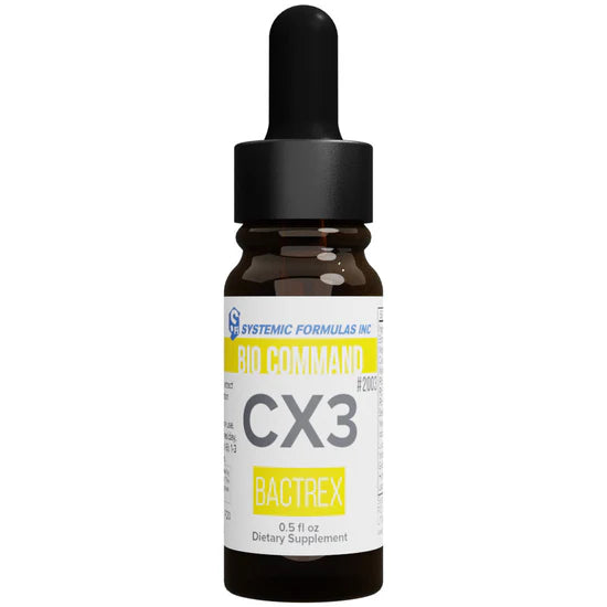 Systemic Formulas CX3 Bactrex .5 fl oz