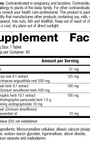 Andrographis Complex, 40 Tablets, Rev 09 Supplement Facts