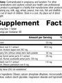 Burdock Complex, Rev 05 Supplement Facts