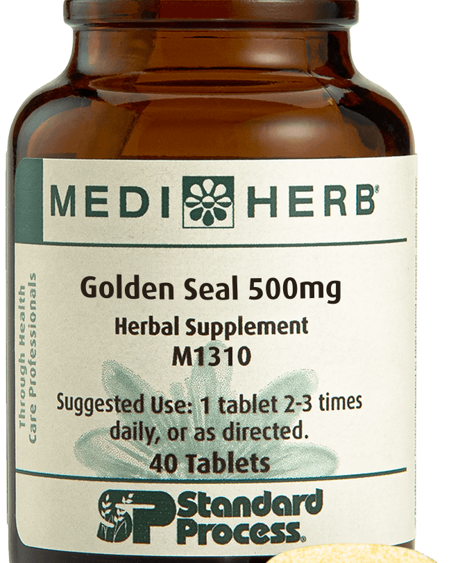 Golden Seal 500mg, 40 Tablets