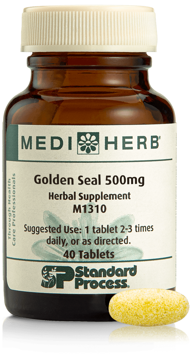 Golden Seal 500mg, 40 Tablets