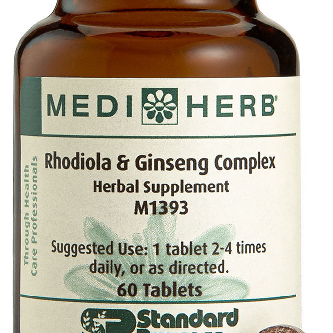 Rhodiola & Ginseng Complex, 60 Tablets