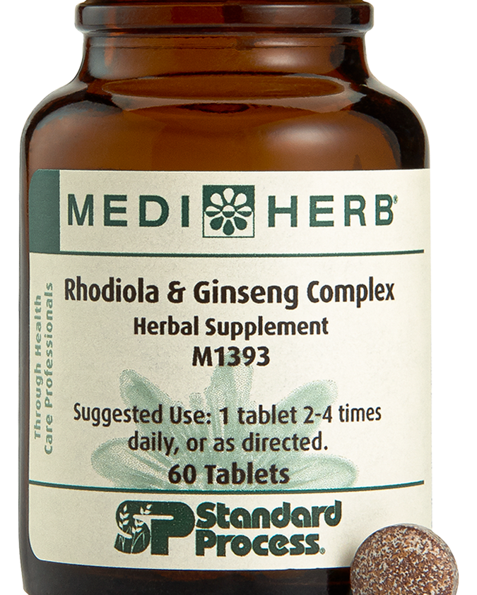 Rhodiola & Ginseng Complex, 60 Tablets