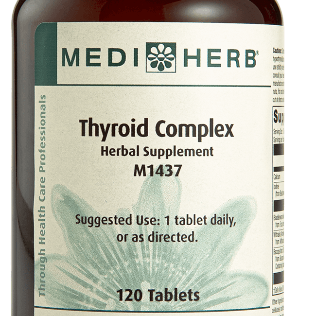 Thyroid Complex, 120 Tablets