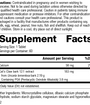 M1680 Cats Claw Forte, Rev 02 Supplement Facts