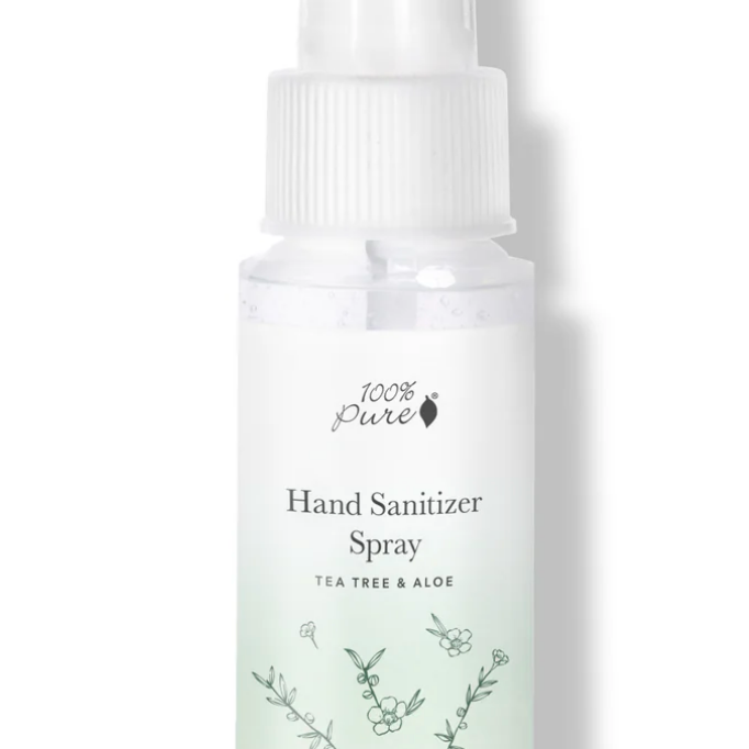 100% Pure Hand Sanitizer Tea Tree & Aloe