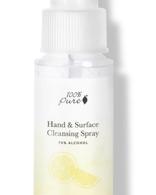 100% Pure Hand Sanitizer Lemon