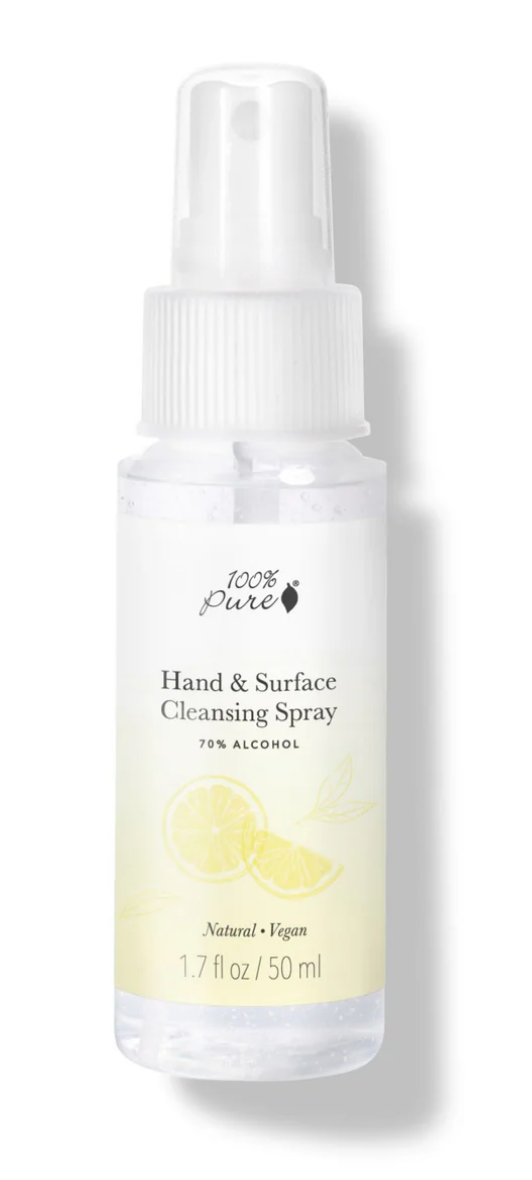 100% Pure Hand Sanitizer Lemon