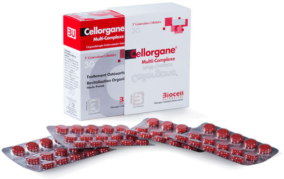 Cellorgane® Multi-Complex 4G Formula 4 Bone-Cartilage Osteoarticular System