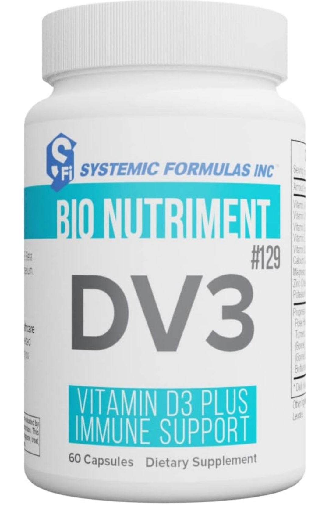 Systemic Formulas DV3 - 60 Capsules