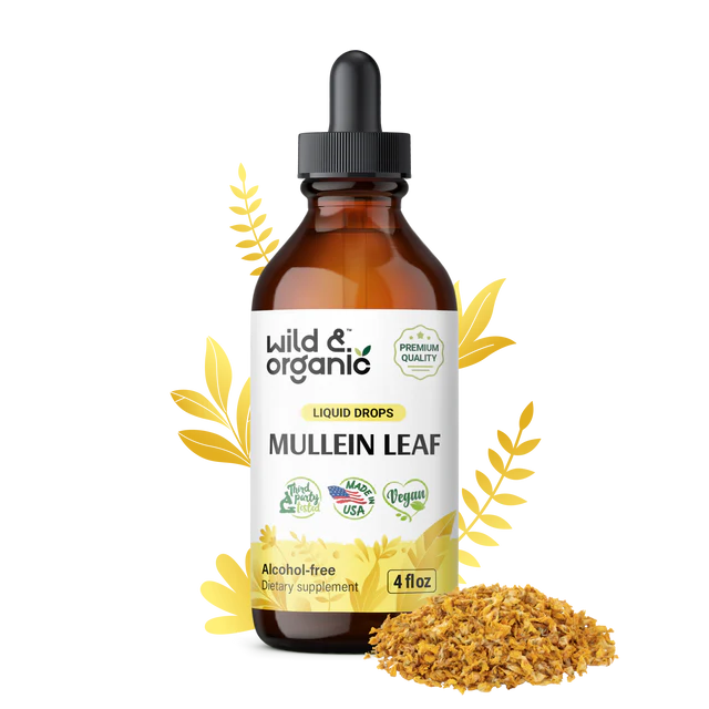 Mullein Leaf Tincture 4 fl.oz. Bottle